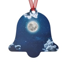 Metal Moon Ornament