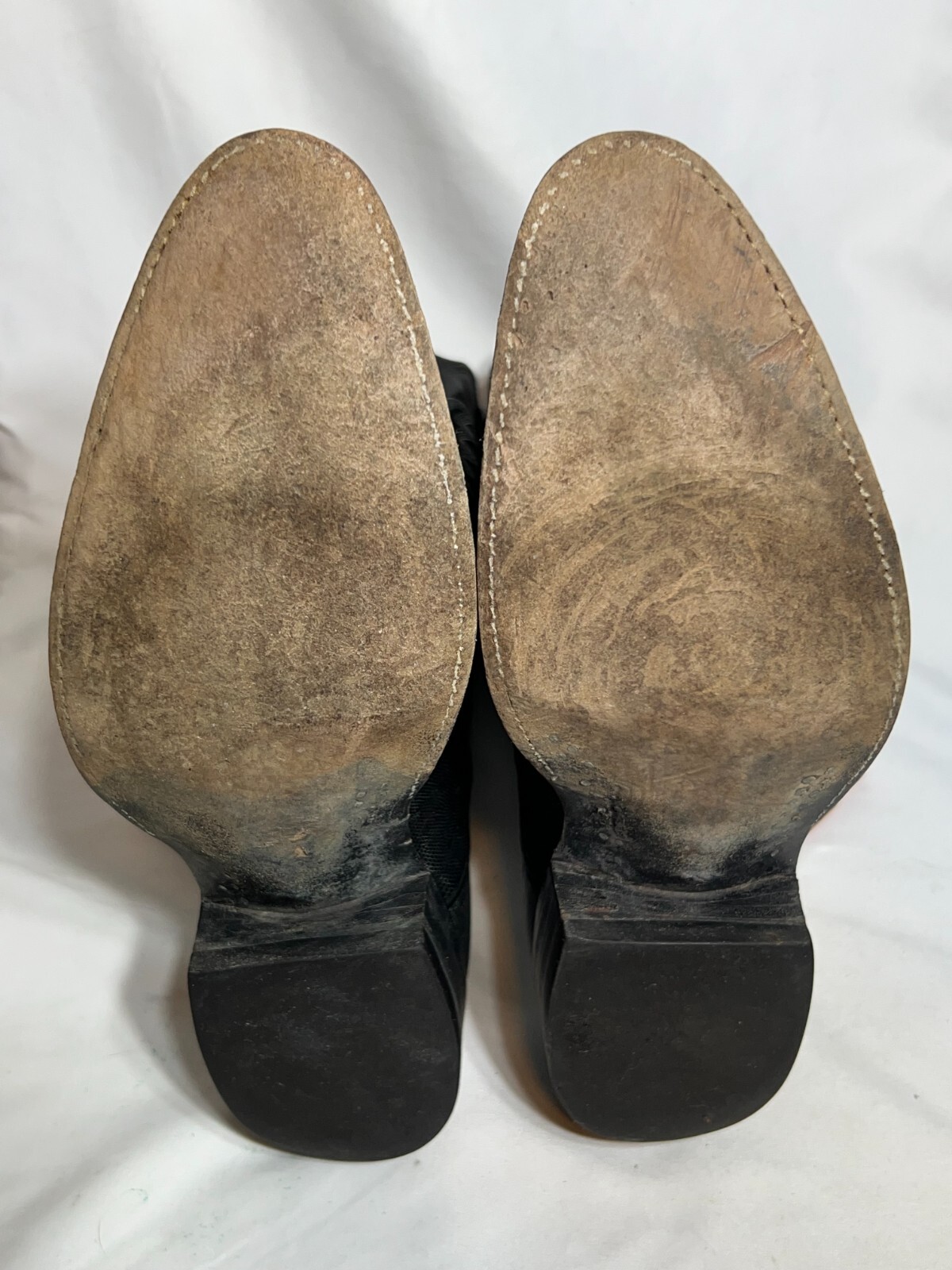 VINTAGE Rios Of Mercedes Exotic Teju Lizard Cowboy Boots Embroidered Men’s 10B image 10