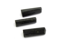 Black Tourmaline Wand Healing Crystal Chakra Aura Energy Protection Lot of 3