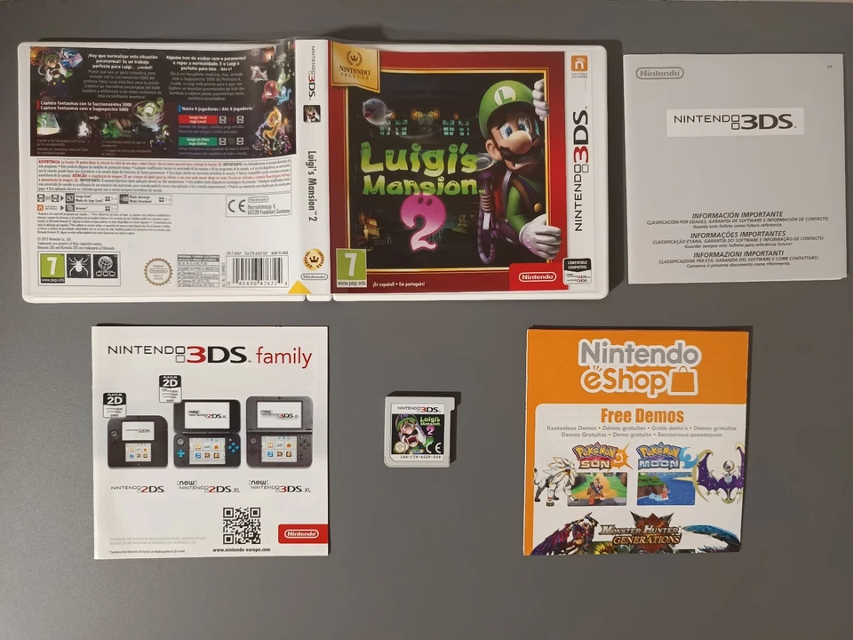 Nintendo 3DS Luigis Mansion 2 Pal España, foto 1 de 4