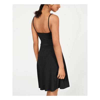 junior black casual dresses Juniors' & Teen Black Fit & Flare Casual Dresses