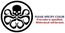 Hydra Insignia Game Graphic Die Cut decal sticker Car Truck Boat Window 6"