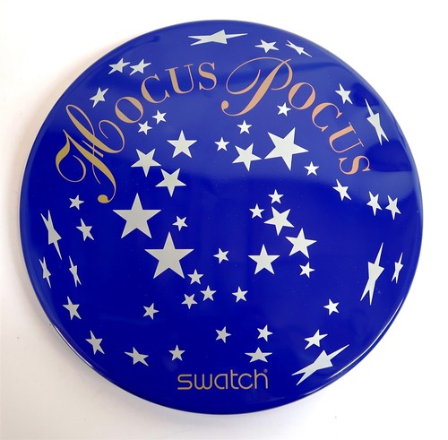 Swatch Watch HOCUS POCUS GZ122 NEW in Orig Tin 1991 Christmas Special Edition - 第 12/14 張圖片