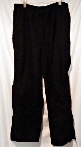 Mens Black Walter Hagen Golf Rain Pants 