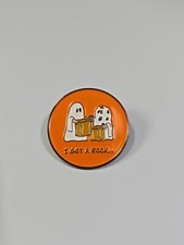 I Got a Rock... Lapel Pin Trick or Treating Ghosts Halloween
