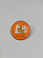 I Got a Rock... Lapel Pin Trick or Treating Ghosts Halloween