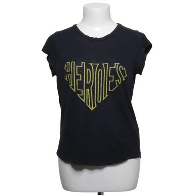 Zadig & Voltaire, T-shirt, Größe: XS, model: skinny slub bis, Schwarz #ATz