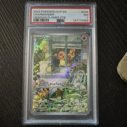 Pokémon 2023 Charmander 044 Sv Scarlet & Violet Promo Holo PSA 7