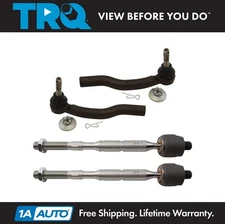 TRQ Tie Rod Set Fits 11-17 Lexus CT200h 10-15 Toyota Prius 12-15 Prius Plug-In