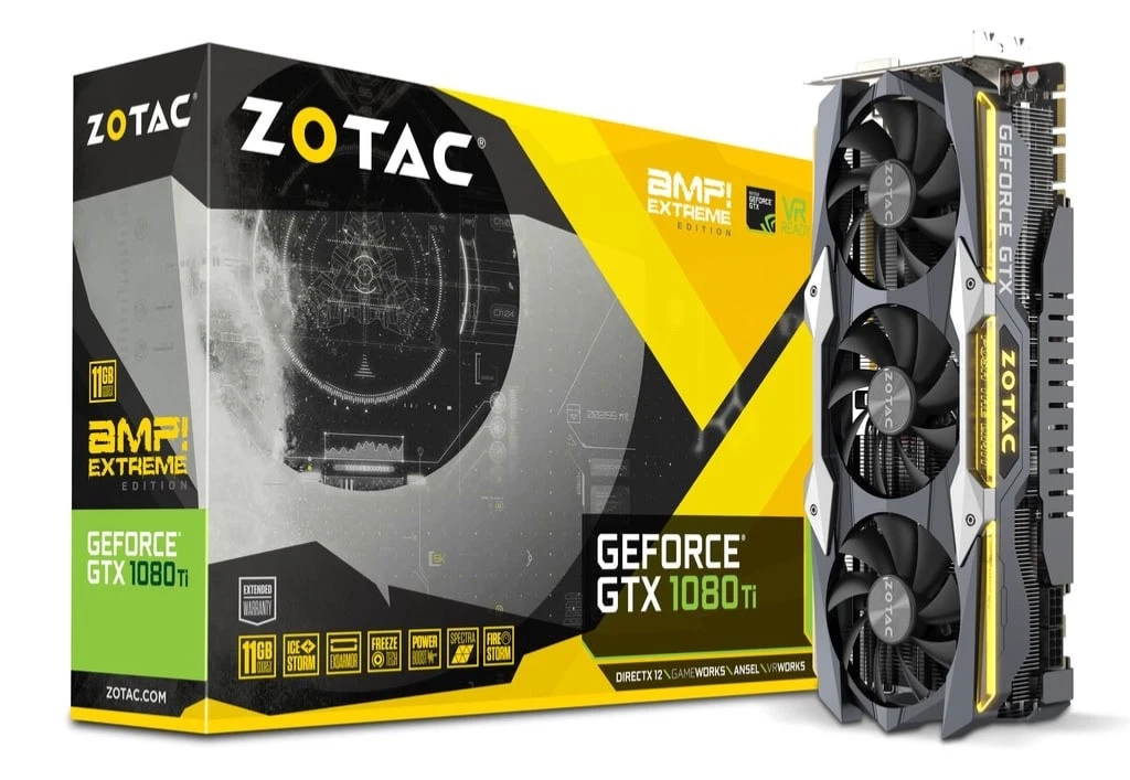 ZOTAC NVIDIA GeForce GTX 1080 Ti Computer Graphics Cards for sale