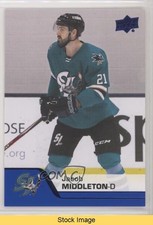 2020-21 Upper Deck AHL Blue Jacob Middleton #90 READ 0xd7
