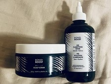 Bondi Boost Hg Clarifying Rinse And Pink Salt Scrub NEW