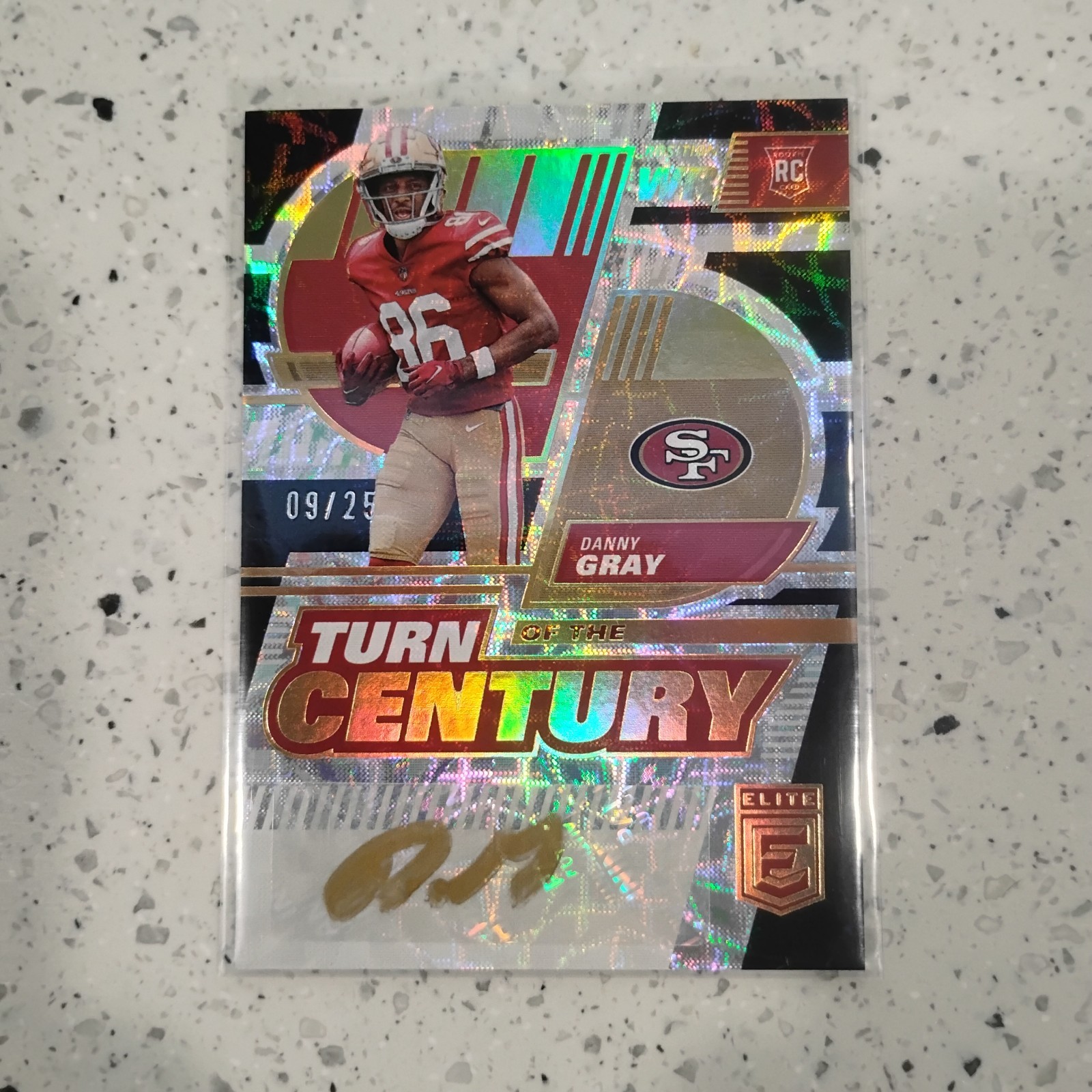 Danny Gray Panini Donruss Elite Turn of the Century Autographs #TC33 Black