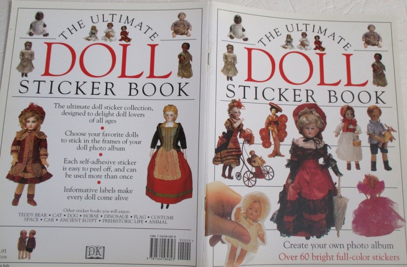 THE ULTIMATE DOLL STICKER BOOK/D,K, PUBLISHING/1994