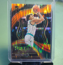 Panini 2023-24 Select Nick Smith Jr #293 Orange Flash Prizm Rookie Courtside