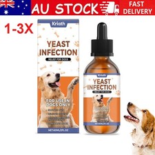 Yeast Infection Treatment for Dogs 60Ml | Ear Infection Treatment | Allergy Reli