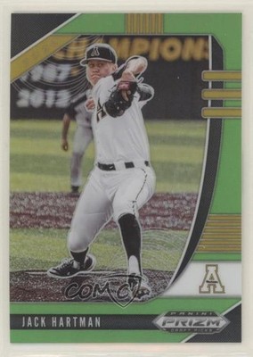 2020 Panini Prizm Draft Picks Lime Green Prizm 32/75 Jack Hartman #PDP108 uk2