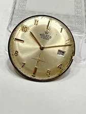 Movement & Dial Manual Cal.FHF 81-2 Walker 17 Jewels Swiss Made Working
