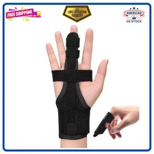 Full Trigger Finger Splint, Middle Finger Splint for Sprains, Pain Relief