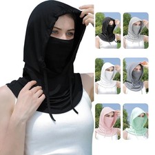 Balaclava Summer Protection Face Mask Breathable Motorcycle Hood Helmet Liners