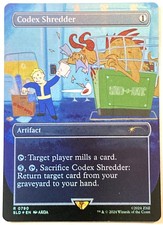 Codex Shredder (Rainbow Foil) Secret Lair Drop Foil mint fresh commander staple