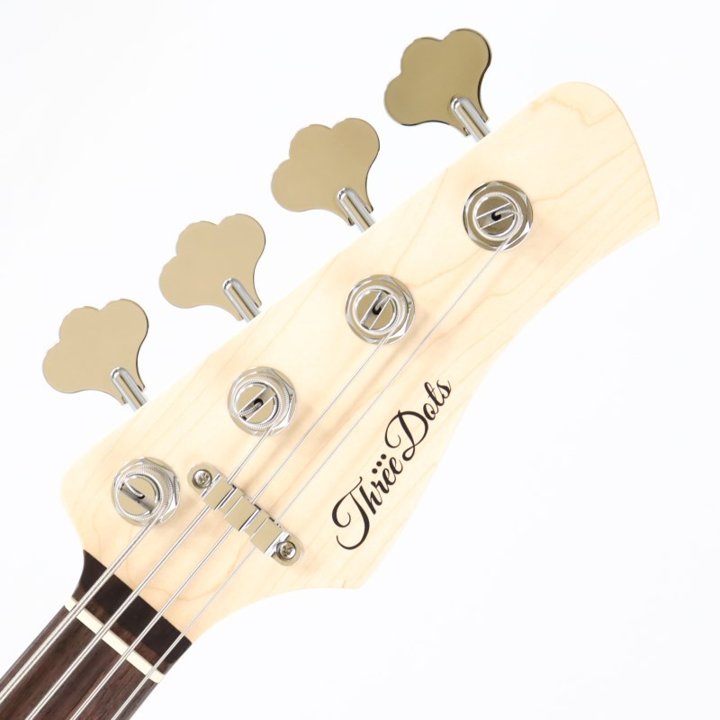 Three Dots Guitars JB Model (Ash/TBK/R) 792141 Electric Bass