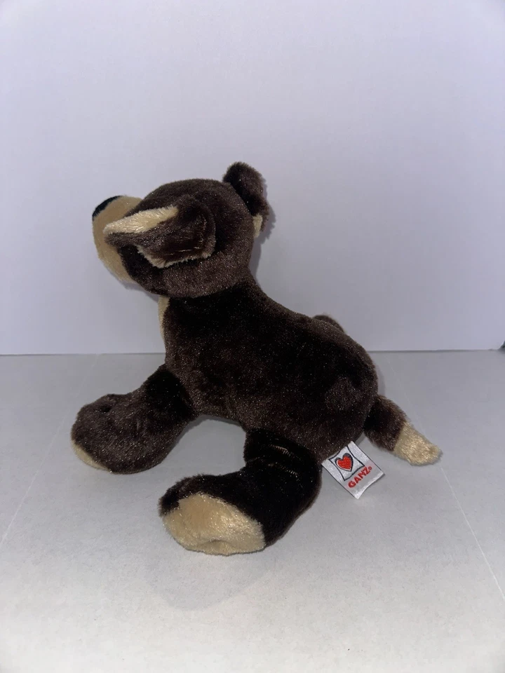 Ganz Webkinz Mocha Pup Stuffed Animal Plush Toy 8" No Code - Image 4 of 4