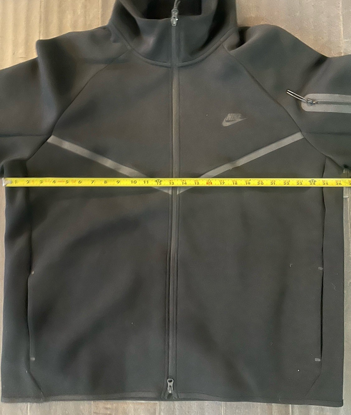 Nike Tech Fleece NWOT Full-Zip Hoodie - BLACK-SIZE 2XT thumbnail 5