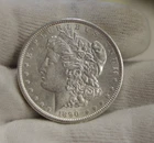 1890 US Morgan Silver Dollar $1 AU