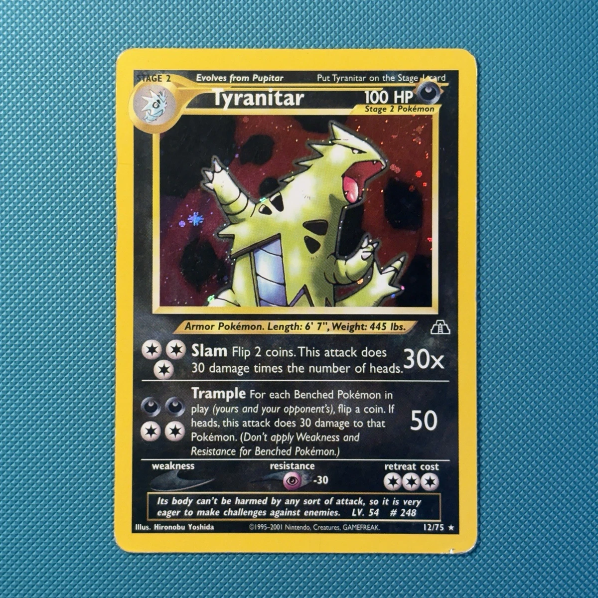Tyranitar 12/75 Neo Discovery for sale | eBay
