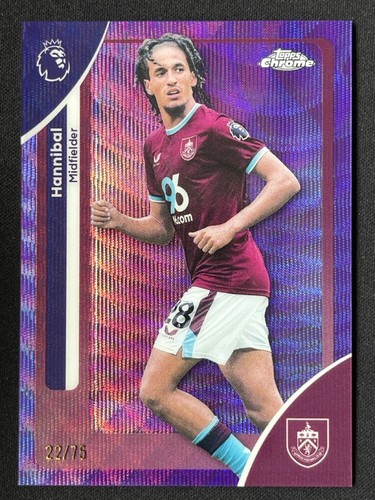 Hannibal 2025-26 Topps Chrome Premier League Purple Wave Refractor /75 #57