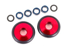 Traxxas 1/10 Stampede 4x4 BL-2s  Aluminum Wheelie Bar Wheels w/ Bearings  O-Ri