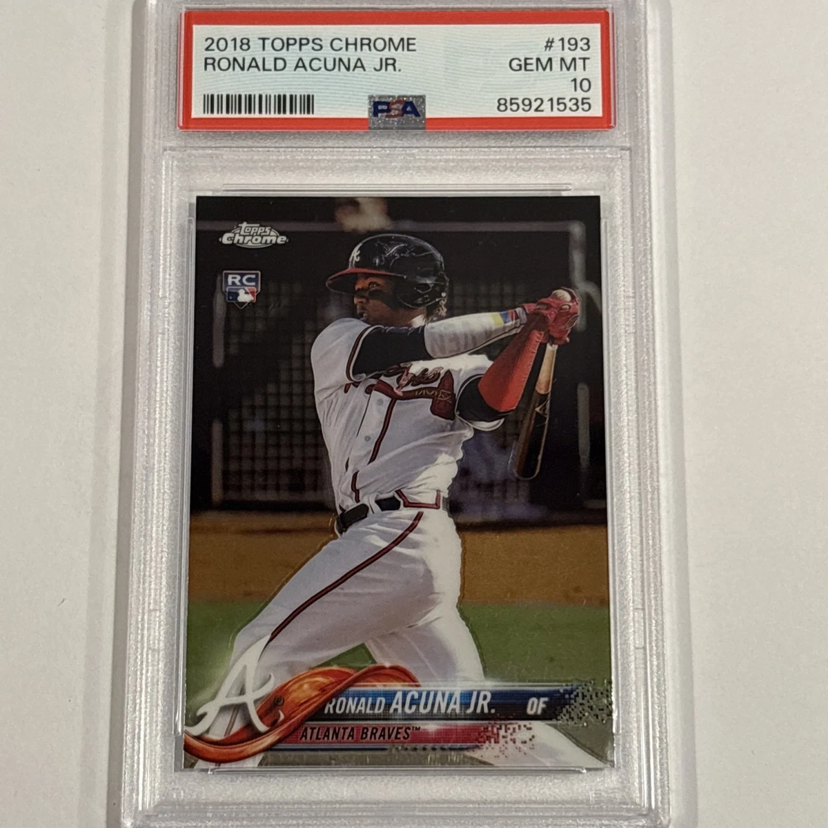 Topps Baseball 2018 Season Ronald Acuña Jr. Sports Trading Cards