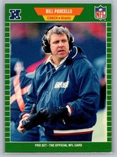 1989 Pro Set #293 Bill Parcells