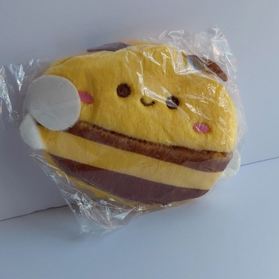 Hasbro Peppa Pig Bee Plush Doll Mini Yellow Brown Bean Bag Ages 3+ 2024 F7932