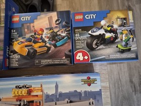 LEGO CITY: Dump Truck (4434) MEGA,  SUPER LOT OF 4 SETS