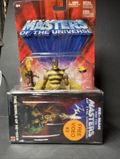 200X MASTERS OF THE UNIVERSE BUZZ OFF Action Figure Mattel He-Man With VHS A0026