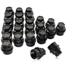 15646250 24 PCS Wheel Lug Nut Cap Covers Fit for GMC Fit for Chevy C1500 C250...