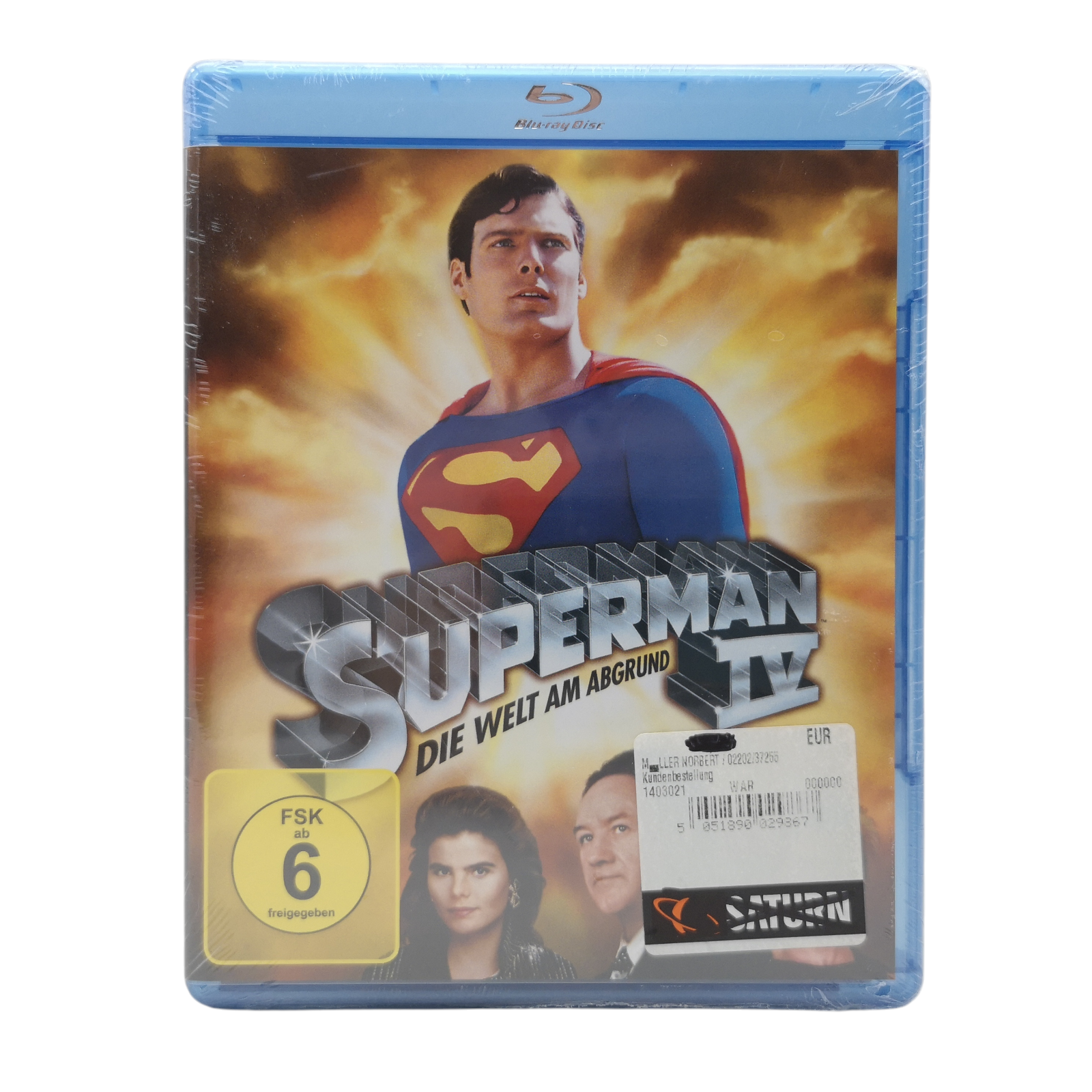 Superman 4 - Die Welt am Abgrund [Blu-ray] (NEU! Original verschweißt) - Bild 3