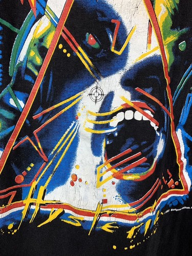 1987 Vintage Def Leppard Hysteria Band T-Shirt Size M? - Picture 6 of 11