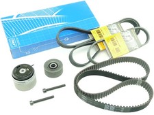 SKF Zahnriemensatz + 2x CONTI Keilriemen - OPEL Astra J Insignia A16XER B16XER