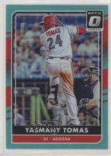2016 Panini Donruss Optic Aqua 255/299 Yasmany Tomas #83 1s8