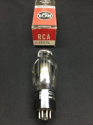 NOS NIB RCA 6AS7G (6080 5998) Amplifier Power Vintage VACUUM TUBE Tested C.9352