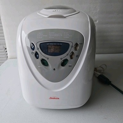 SUNBEAM Programmable Bread Maker Machine Model 5891 Tested Kitchenware 