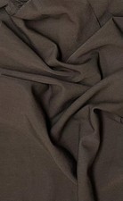 $30 por 2 yardas, gabardina para chaqueta marrón nogal 100 % lana. Pantalones y falda #199