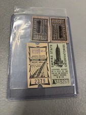 VTG Empire State Building & Toronto Transportation Commission Ticket Stubs (4)
