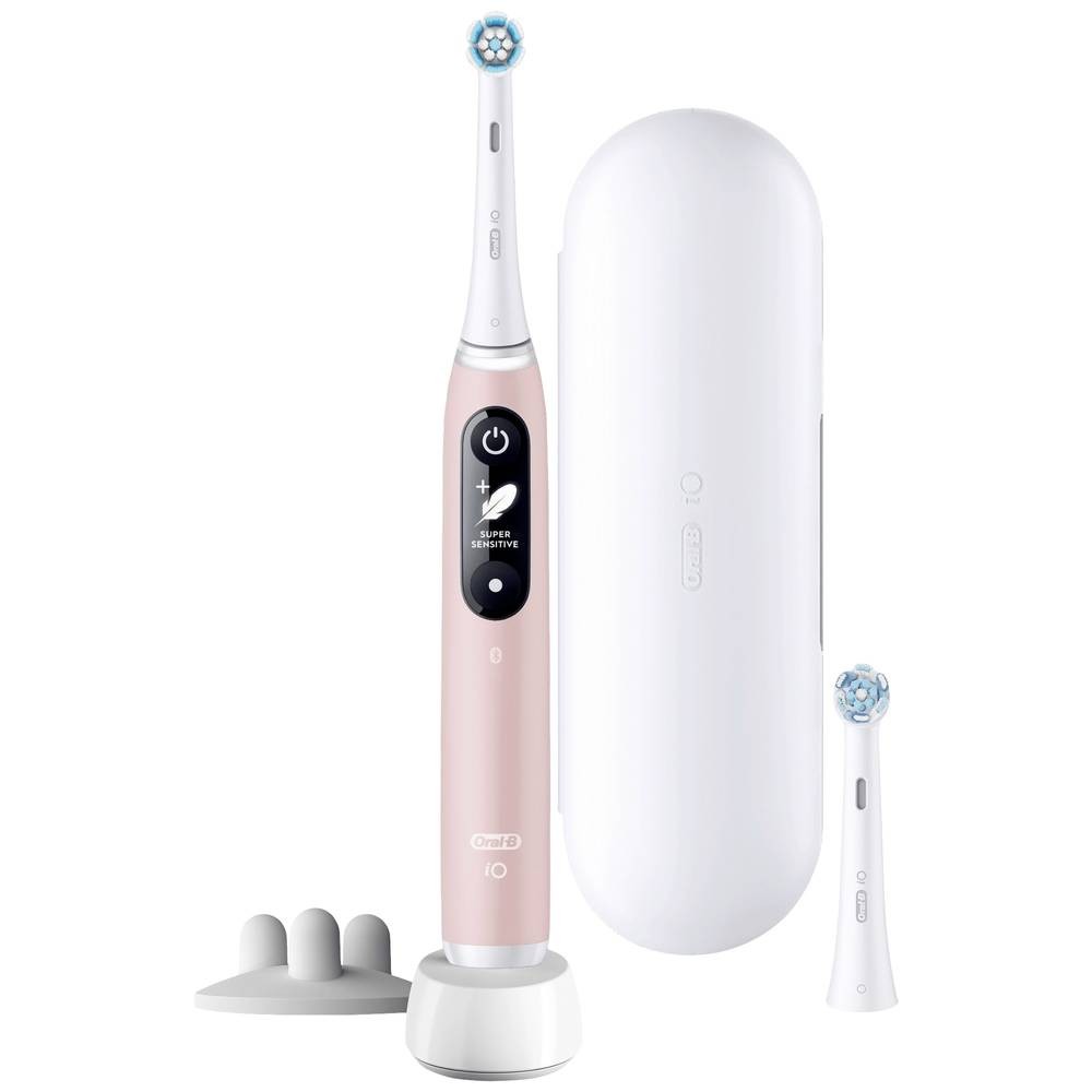 Oral-B iO Series 6s Rosa Brosse à dents électrique rotative rechargeable