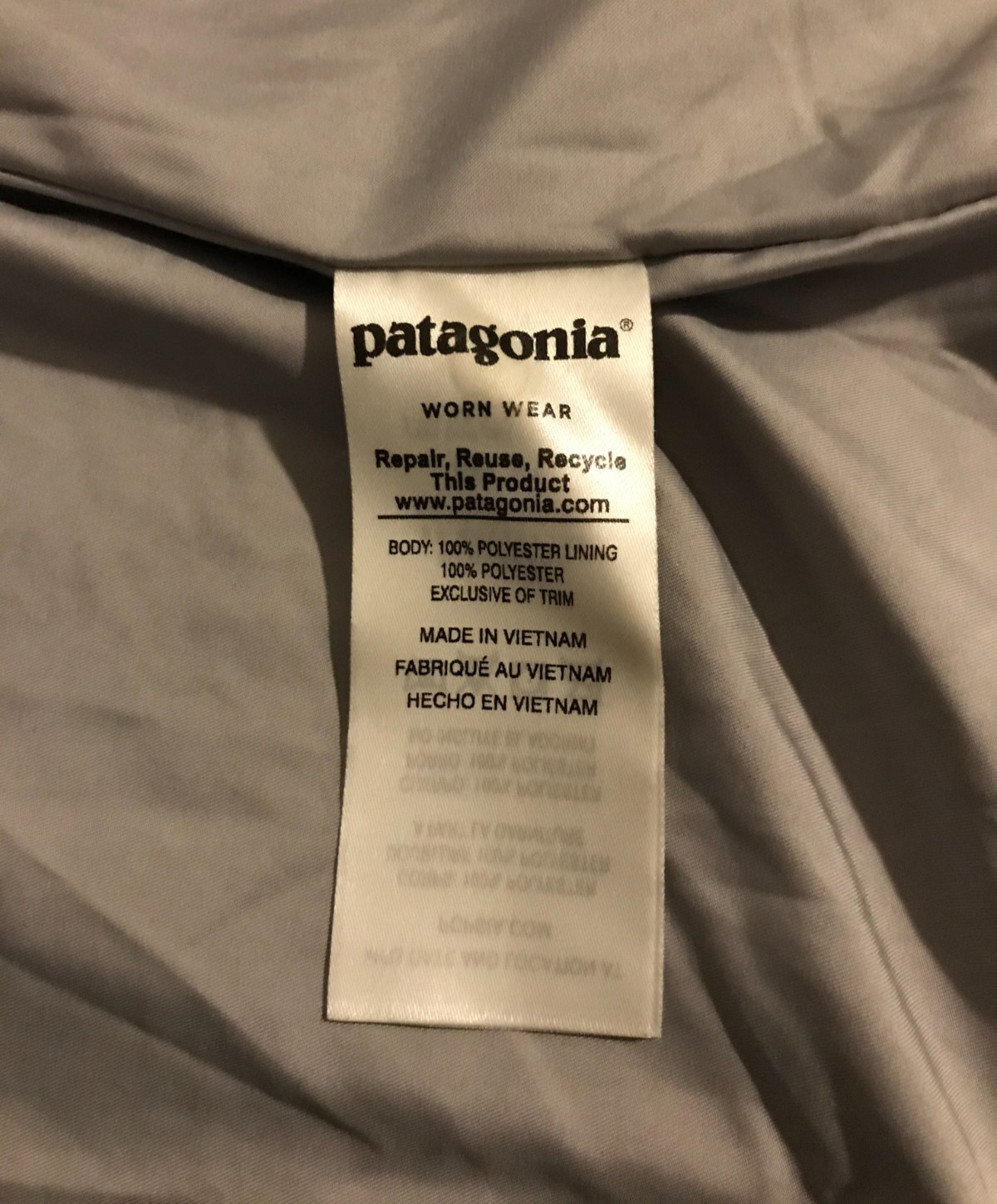 Patagonia Women’s Gray Los Gatos Full Zip Fleece Jacket - Size Medium thumbnail 7