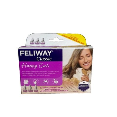 Feliway Classic Nachfüllflakon 3x30 Tage, 48ml, für Katzen
