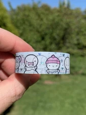 TheCoffeeMonsterzCo TCMC Winter Emotis Washi Tape OPENED AND SWATCHED